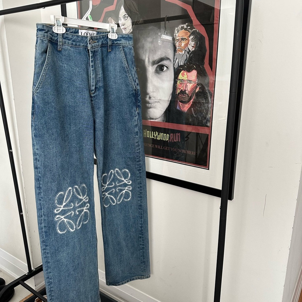 Embroidered Jeans - Picture 3 of 4